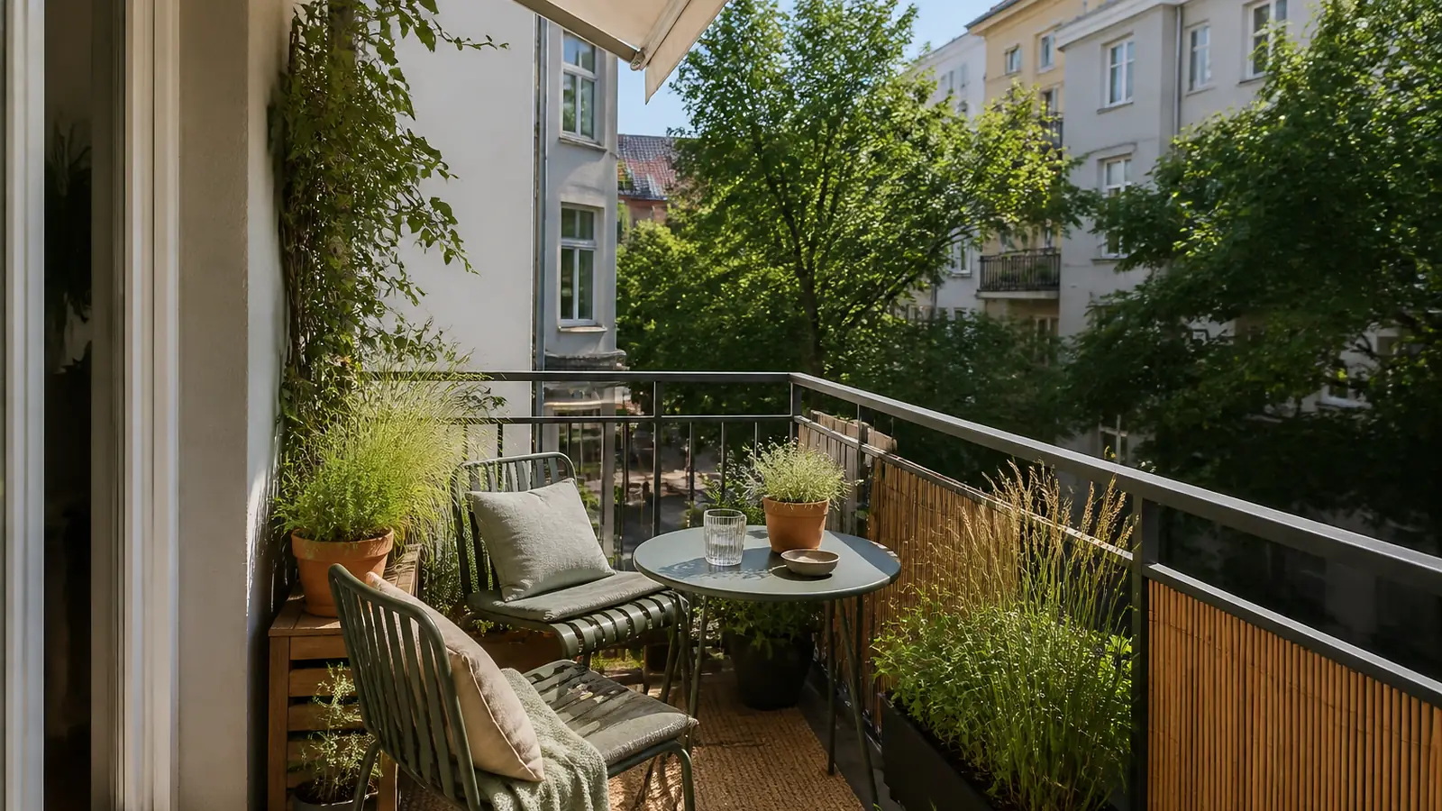 Featured image for “Dizajnový balkón: ako vybrať tienenie, odolný nábytok a rastliny”